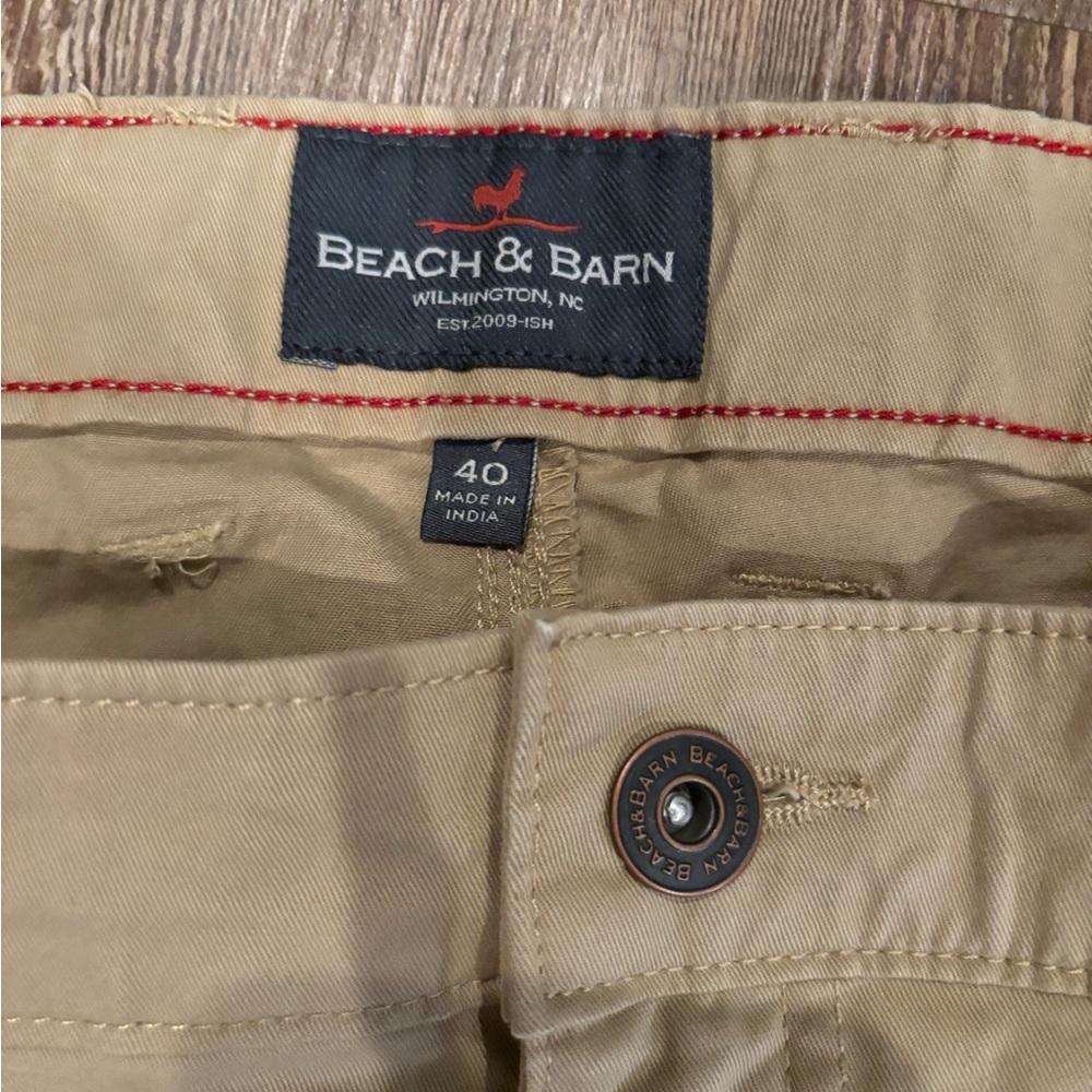 Beach & Barn Khaki Shorts